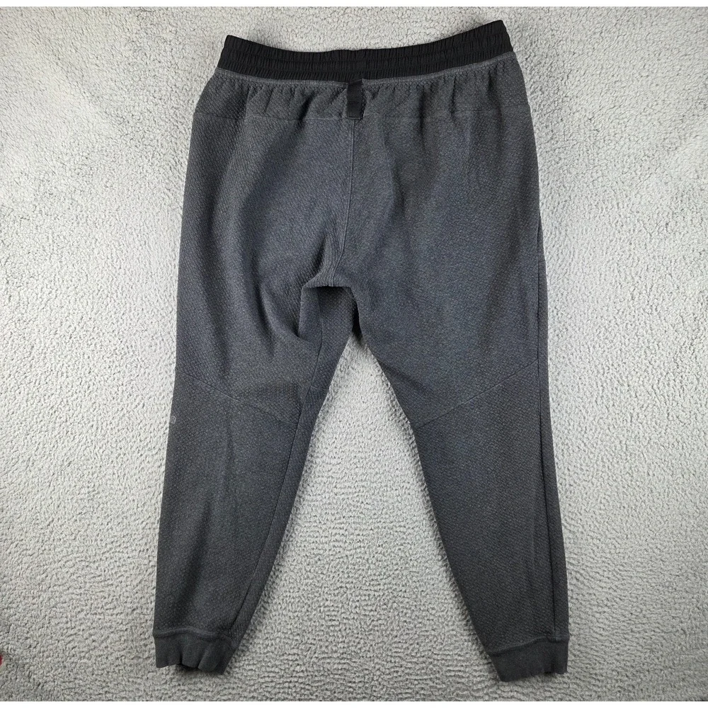Lululemon At Ease Joggers Mens‎ XL Gray Textured Soft Stretch LM5642S